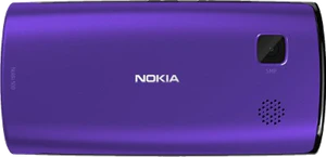 Nokia 500 dark lilla bag side