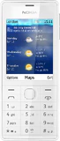 Nokia 515 bianco weather