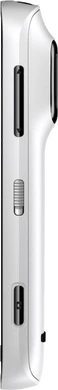 Nokia 808 PureView wit zijkant rechterzijkant