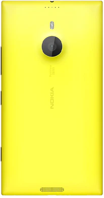 Nokia Lumia 1520 giallo indietro