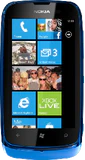 Nokia Lumia 610 ciano copertina frontale