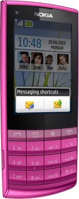 Nokia x3 touch and type tilted ed 3