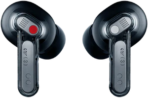 Nothing ear 3 black earbuds out side