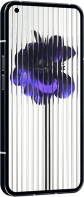 Nothing phone 1 blanco tapa delantera lado izquierdo