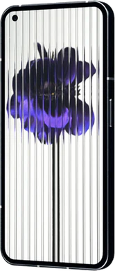 Nothing phone 1 blanco tapa delantera lado derecho