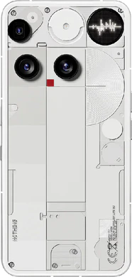 Nothing Phone 3 bianco indietro