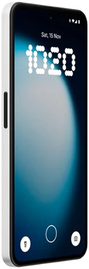 Nothing phone 3a lite blanc couverture côté gauche