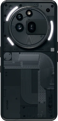 Nothing phone 3a pro zwart achterkant
