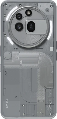 Nothing phone 3a pro grijs achterkant