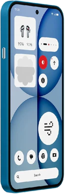 Nothing phone 4a blue front left side