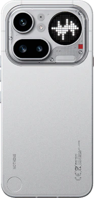 Nothing phone 4a pro zilver achterkant