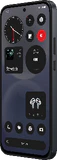 Nothing Phone 4b zwart voorkant rechterzijkant