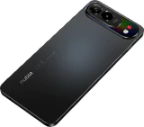 nubia Air Pro black back left side bottom tilted ed