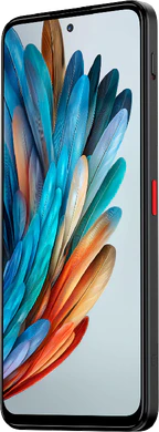 nubia Focus Pro 5G svart front höger sida