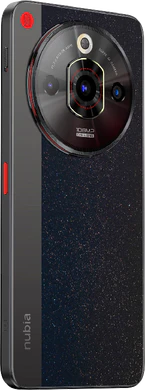 nubia Focus Pro 5G svart tillbaka höger sida