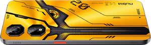 nubia neo 2 5g giallo indietro ruotato