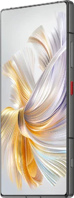 nubia Z70 Ultra svart foran høyre side