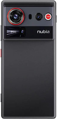 nubia Z80 Ultra zwart achterkant