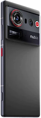 nubia Z80 Ultra zwart achterkant rechterzijkant