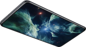 OnePlus 10T 5g zwart gedraaid schuin