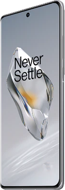 OnePlus 12 blanc couverture à droite