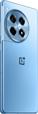 OnePlus 12R blauw achterkant rechterzijkant