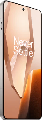 OnePlus 13R gris couverture côté gauche