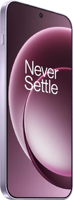 OnePlus 15 paars voorkant linkerzijkant