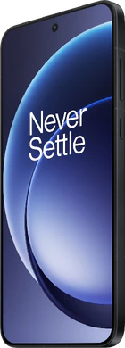 OnePlus 15R zwart voorkant rechterzijkant