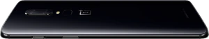 OnePlus 6 mirror negro rotado volver