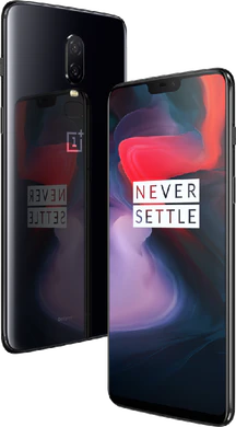 OnePlus 6 mirror negro visión general