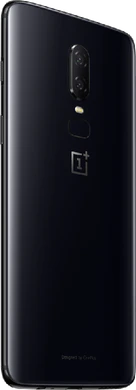 OnePlus 6 mirror negro volver lado derecho