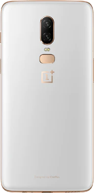 OnePlus 6 blanco volver
