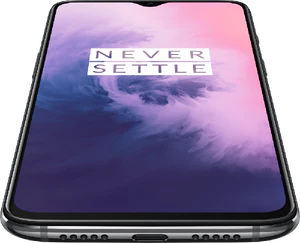 OnePlus 7 zwart voorkant onderkant