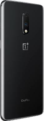 OnePlus 7 zwart achterkant rechterzijkant