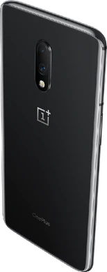 OnePlus 7 zwart achterkant bovenkant linkerzijkant