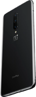 OnePlus 7 Pro musta takapuoli vasen puoli pohja vino