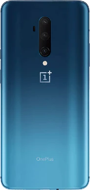 OnePlus 7T Pro blauw achterkant