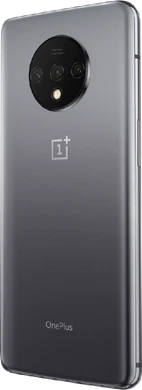 OnePlus 7T zilver achterkant linkerzijkant