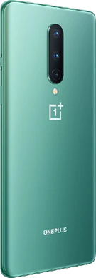 OnePlus 8 groen achterkant rechterzijkant