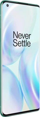 OnePlus 8 Pro grønn foran venstre side