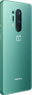 OnePlus 8 Pro groen achterkant rechterzijkant