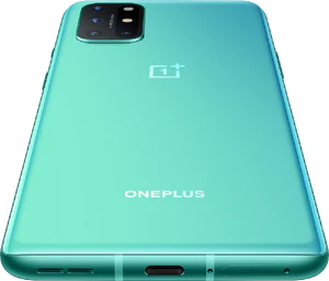OnePlus 8T groen achterkant onderkant