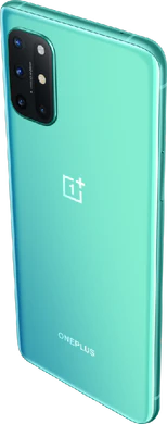 OnePlus 8T groen achterkant linkerzijkant bovenkant