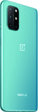 OnePlus 8T groen achterkant rechterzijkant