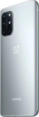 OnePlus 8T zilver achterkant linkerzijkant