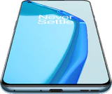 OnePlus 9 azul tapa delantera abajo