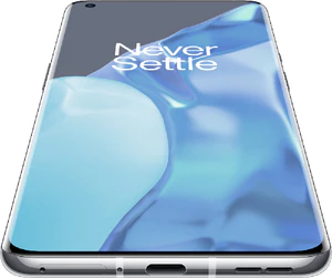 OnePlus 9 Pro sølv foran bunn