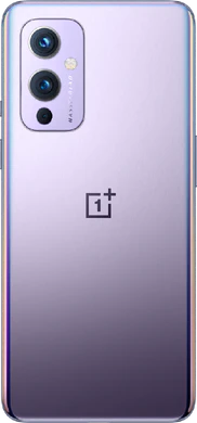 OnePlus 9 púrpura volver