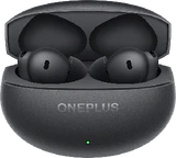 OnePlus Buds 4 black case front opened